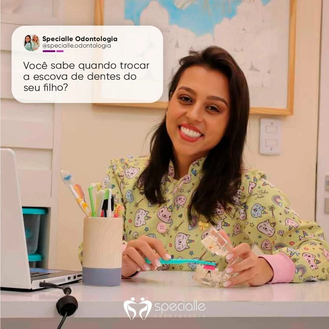Quando Trocar a Escova de Dentes do Seu Filho?